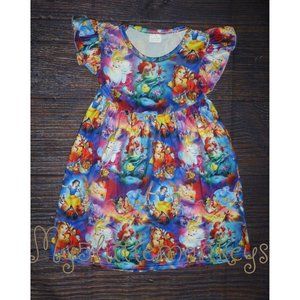 Boutique Disney Princess Sleeveless Dress